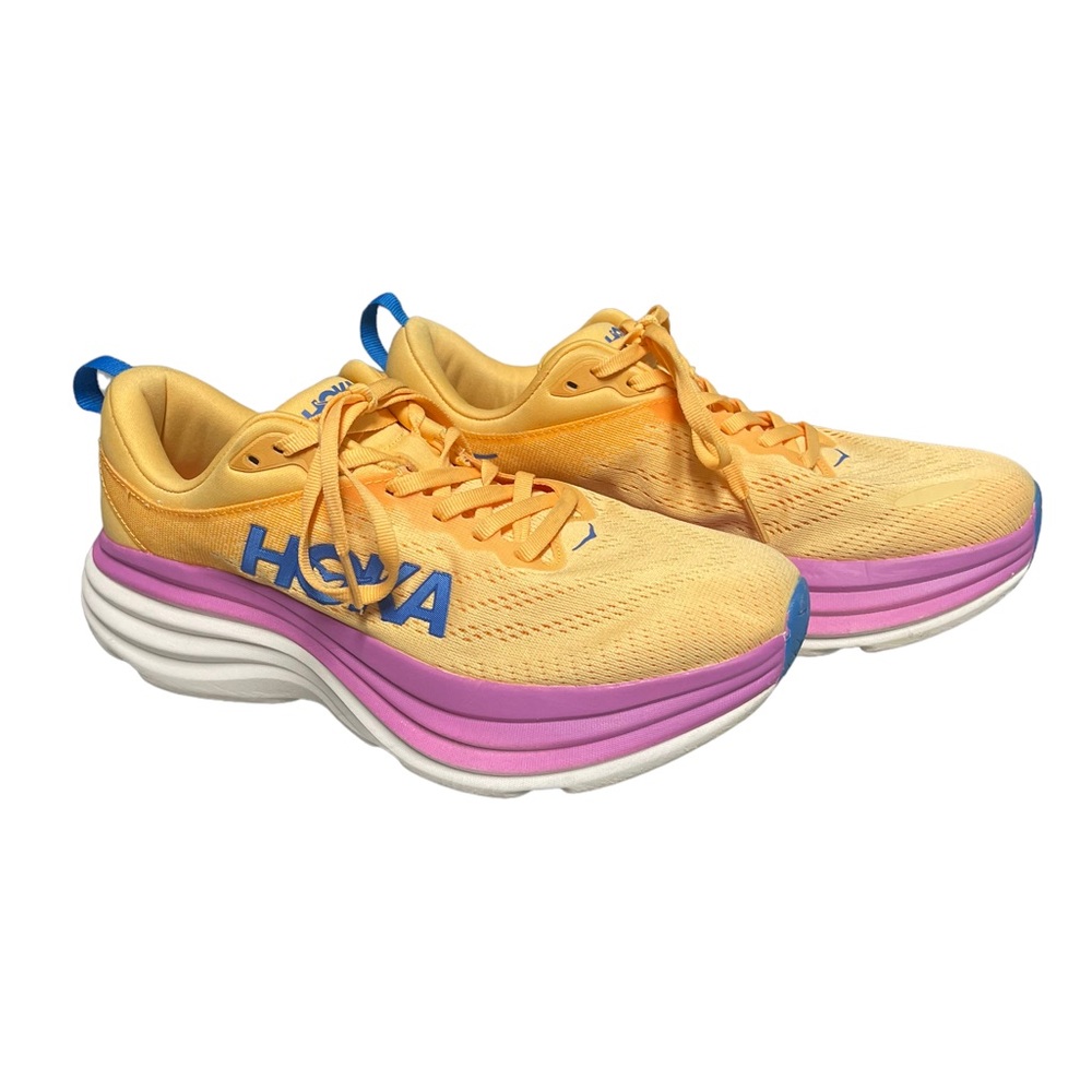 Hoka One One Bondi 8 - Impala/ Cyclamen - Women’s Running Shoes Size 8 D